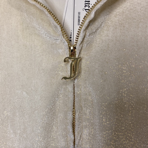 Juicy Couture Studded-Back Velour Bling Jacket - Picture 6 of 9